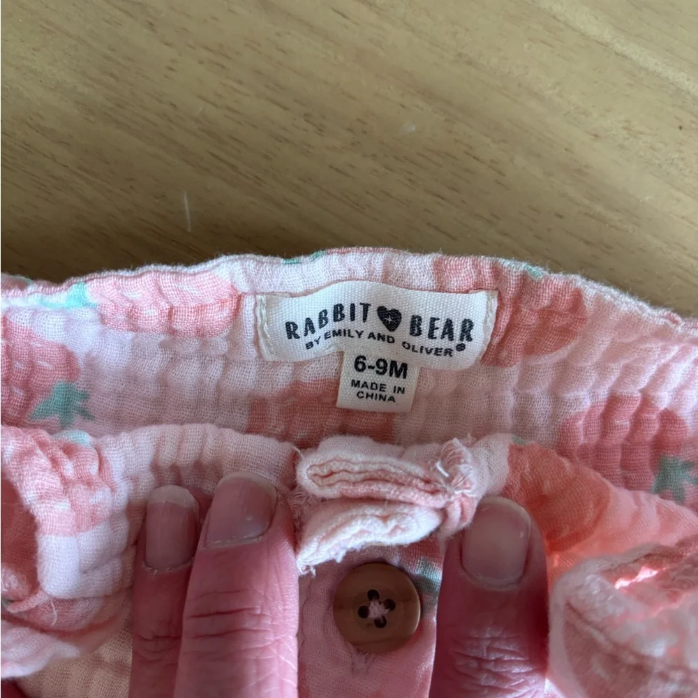 Pink Baby Dress with Matching Bloomers